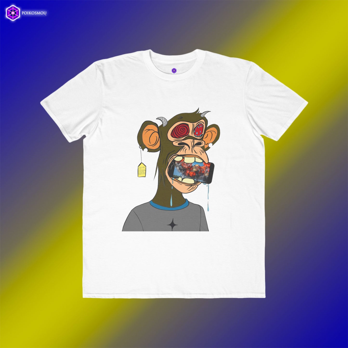 Really Bored Ape 1 T-Shirt - POIKOSMOU