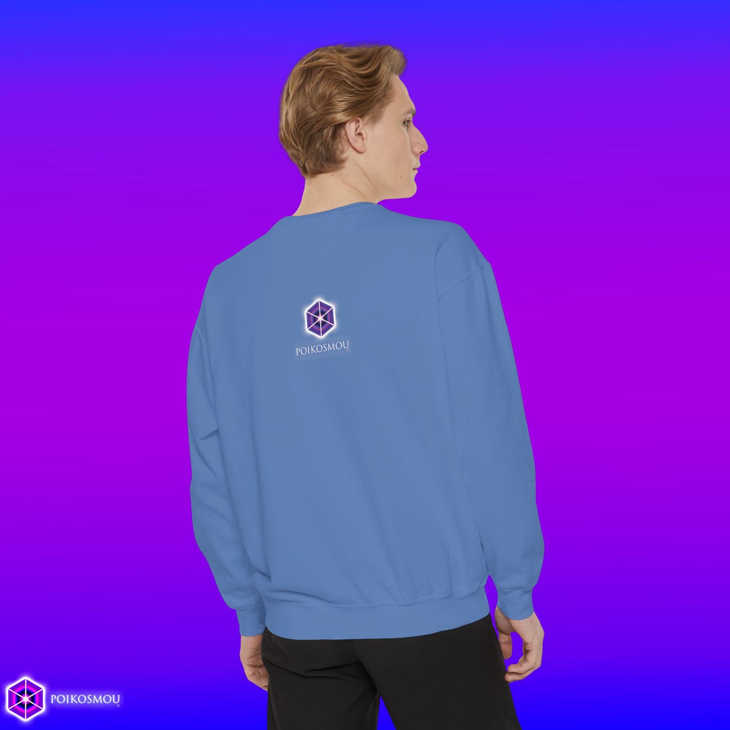 Mandala 5 Slash Sweatshirt by  POIKOSMOU