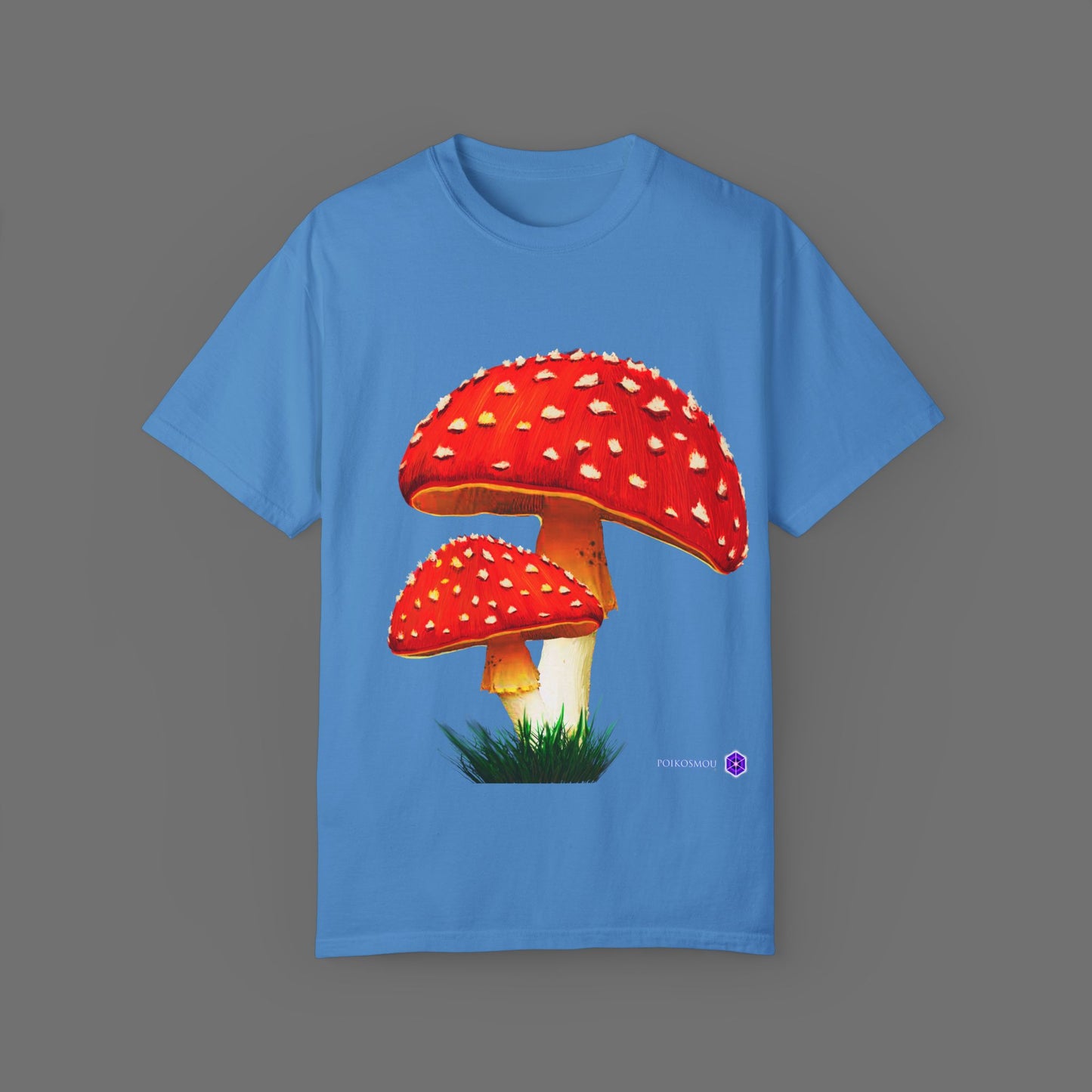 Mushroom 5 T-Shirt by POIKOSMOU