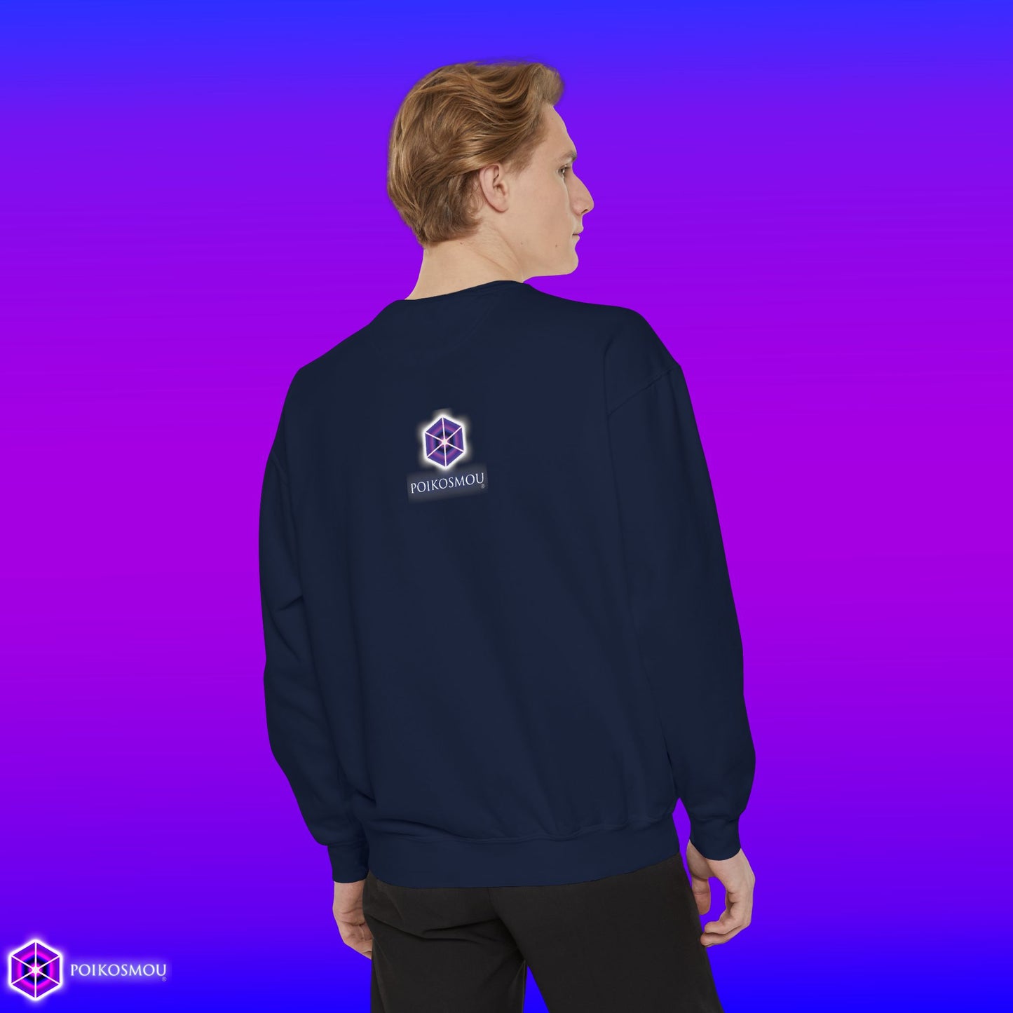 Mandala 5 Slash Sweatshirt by  POIKOSMOU
